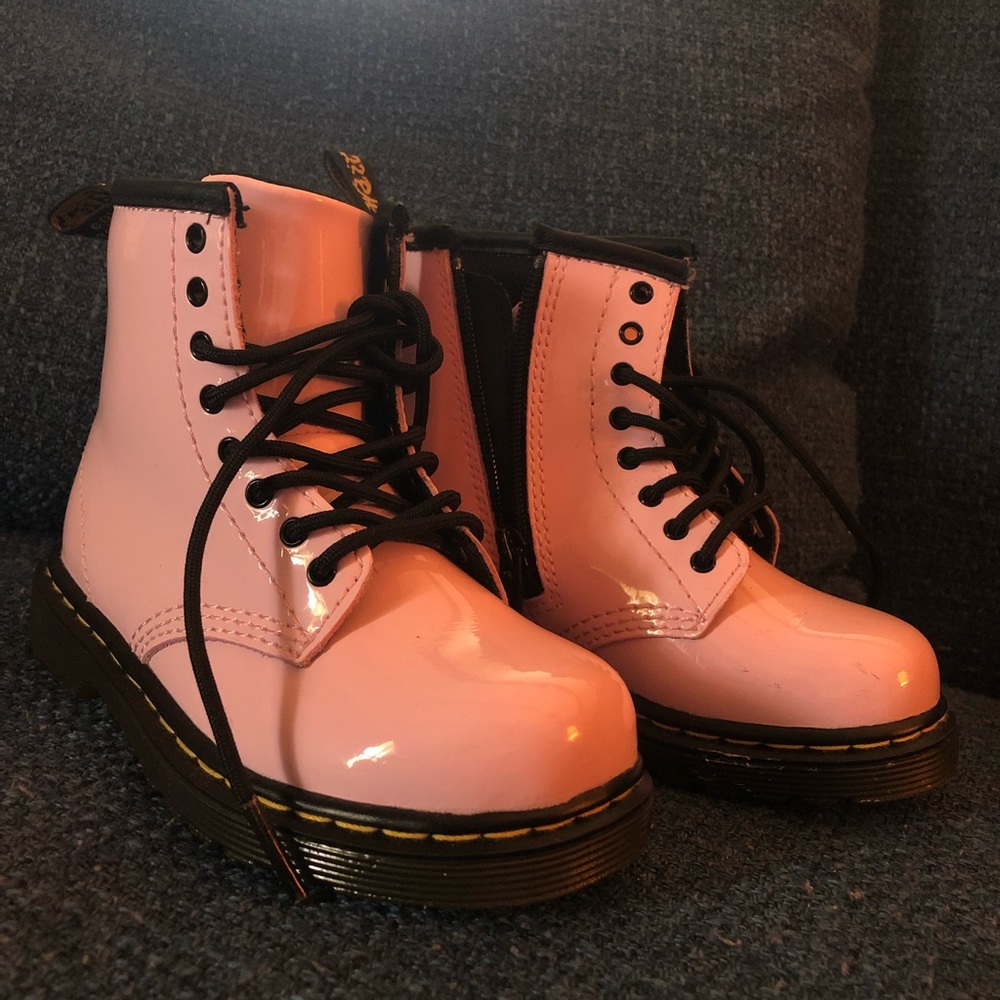 Toddler 8 Doc Martens Baby Pink Boots